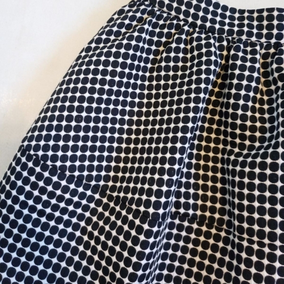 Express black and white polka dot circle skirt - Picture 6 of 8
